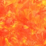 Hoffman Bali Batik Hand dyed Watercolors 1895 224 Poppy