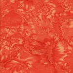 Hoffman Bali Batik Hand dyed Watercolors 1895 469 Nasturium