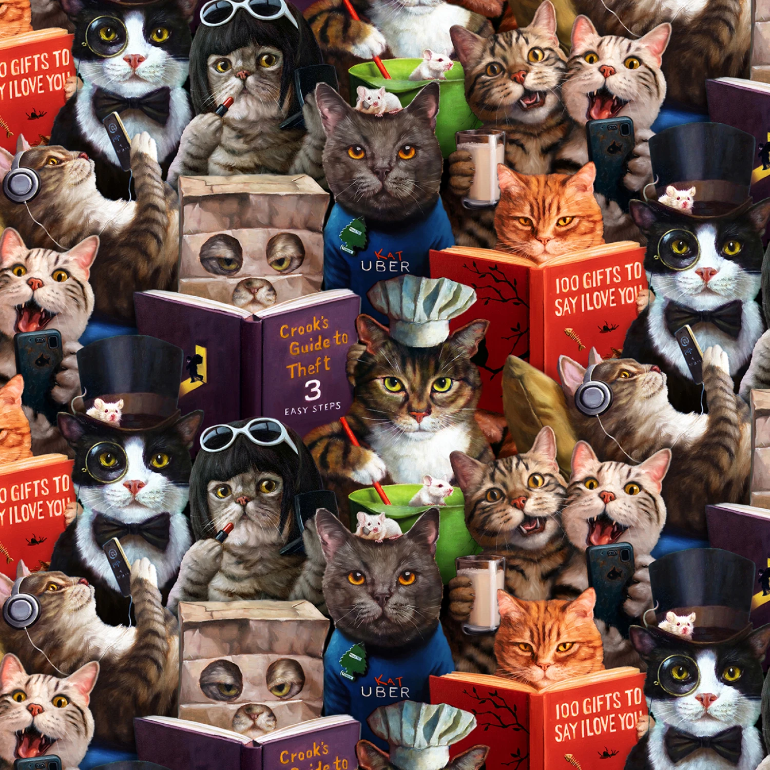 Cats Meow 41005 Multi Packed Cats Elizabeths Studio