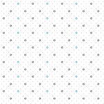 Doodle Baby Flannel 13232F 81 Turq White Mini Flowers Benartex