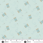 Sewing Bird Laundry Basket 1605 B Andover Fabrics