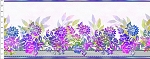 Garden of Dreams II 1JYR 2 Border Purple In the Beginning