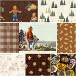 Friends of Smokey Bear Bark 8 x 1 Yard Bundle Riley Blake