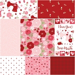 Sew in Love Rose 8 x 1 Yard Bundle Riley Blake