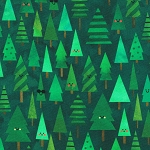 Campground Critters 22786 438 Happy Trees Robert Kaufman