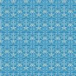 Veranda 2458 50 Art Deco Medium Blue Benartex