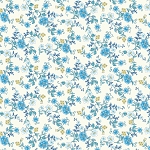 Veranda 2462 09 Small Floral Allover Porcelain Benartex