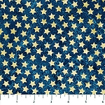 America 250 Stonehenge 28375 49 Navy Beige Stars Northcott