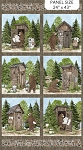 Bear Necessities 28620 36 Bear Outhouse Activities Panel Northcott