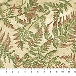 Stonehenge Organics 29306 12 Beige Ferns Northcott