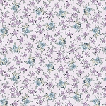 Twilight Garden Flannel 3192F 55 Calico Lilac Henry Glass