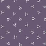 Twilight Garden Flannel 3196F 55 Daisy Dots Purple Henry Glass