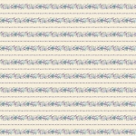 Twilight Garden Flannel 3197F 44 Border Stripe Cream Henry Glass 