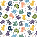 Cozy Flannel 53422F 1 Pawsitively Prrrfect Windham
