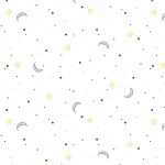 Sweet Dreams Flannel 53874F 5 White Moon Stars Windham
