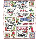 Sweet Summer 66230208 01 Digital Panel Camelot Fabrics