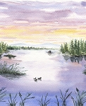 Point of View 8173 50 Mist Lakeside Panel Studio E