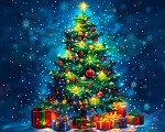 Christmas Shine AL69204C1 36 Inch Digital Panel David Textiles