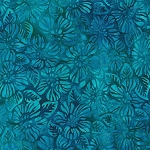 Garden Style 20057 71 Lagoon Artisan Batik Robert Kaufman