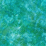 Garden Style 20059 70 Aqua Artisan Batik Robert Kaufman