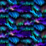 Trees Under Aurora Borealis Timeless Treasures