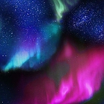 Night Northern Lights CD6792 Night Timeless Treasures