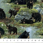Bears Den DP27622 99 Digital Allover Bears Northcott