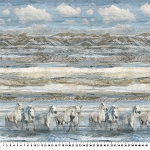 Running Free DP28587 42 Horses Ombre Northcott