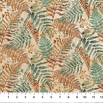 Rooted Stonehenge DP28766 12 Light Fern Northcott