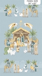 The Nativity DP28990 42 Blue 24 Inch Panel Northcott