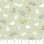 The Nativity DP28993 74Green Animal Toss Northcott