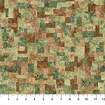 Stonehenge Organics DP29308 76 Dk Green Leaves Northcott