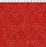 Quilt Minnesota 2026 Y4893 82 Red Digital Snow Dot Clothworks