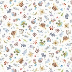 Enchanted Seas Pirate 4939 MU Pirate Toss P and B Textiles