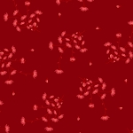Harvest Rose Flannel F10633 R Little Sprig Red Maywood Studio