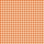 Harvest Rose Flannel F10635 O Gingham Orange Maywood Studio