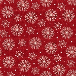 Holly Jolly Flannel F10895 R Snowflakes Maywood Studio