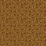 Mercantile Flannels F171113 Gold Sweet Flower Marcus Fabrics