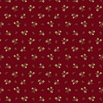 Mercantile Flannels F171113 Red Sweet Flower Marcus Fabrics