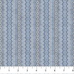 Snow Much Fun Flannel F26989 44 Knit Stripe Northcott