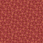 Where the Wind Blows Flannel F3331 88 Red Diamonds Rosebuds Henry Glass