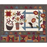 Where the Wind Blows Flannel F3338 97 Patchwork Panel 36 x 44 Henry Glass