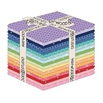 Kimberbell Basics Flannel Rainbow Wishes Fat Quarter Bundle Maywood Studio