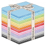Playtime Flannel Basics Dots Checks Fat Quarter Bundle Maywood Studio