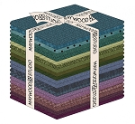 Woolies Flannel Gemstones Fat Quarter Bundle Maywood Studio