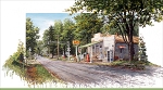 Gas Station 5677 PA Digital Panel P and B Textiles
