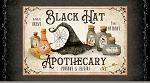 Black Hat Apothecary 24 Inch Panel C5822 PA P and B Textiles