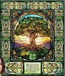 Spirit of Ireland 31652 36 Panel Tree of Life Quilting Treasures