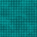 Jewel Gingham 5357 T Teal P and B Textiles