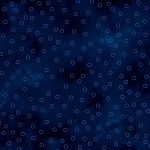 Jewel Tossed Dots 5358 N Deep Blue P and B Textiles